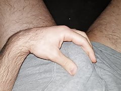 Young Gay masturbates and cums in his panty.