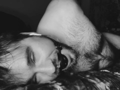 Trussed up, being drained by plaything