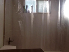 Lean Twunk Condom-free in the Bathroom on Cam