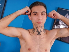 Leon Grim is in a dire need of masturbation and orgasms