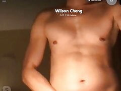 wilson cheng masturbation with a gay on webcam bigass
