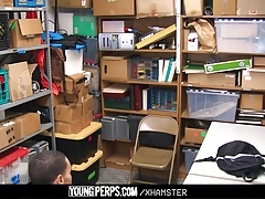 YoungPerps - Dominant security guard banged a straight thief