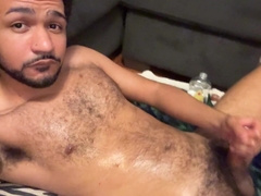 Spunk Two times After 33 Day Glue Retention... (Humungous Furry Ball-sac And Lollipop...Wordy)