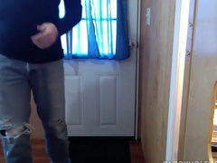 Dilf Takes Fresh Load In Mouth After Sucking