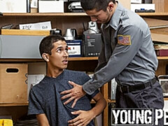 Amateur Latino hotties Lonzo and Matias show their lust for cum