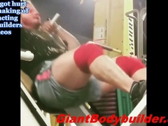 meaty bodybuilder in how to make a muscle dominance video, director comments