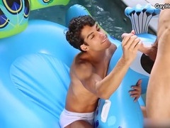 Aiden Ward and Nico Leon engage in anal and oral fun