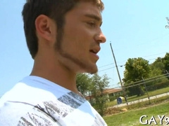 Watch this hot black babe with a woody take on a massive BBC