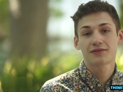 Tat Lads Sans A Condom With Caboose Internal Cumshot