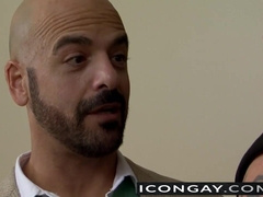 Wolf Hudson loves licking the tight hairy ass of Adam Russo