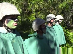 Gay private assfucked while jerking his cock