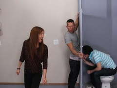 No the straightest gloryhole (Shane Frost, Josh Bensan)