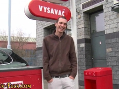 First-timer gets her butthole licked before getting drilled raw in amateur video