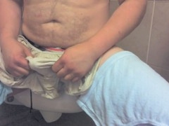 Getting off on my nephew's muddy worn panties