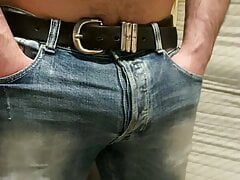 Hot bulge in jeans