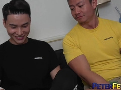 PETERFEVER Wonderful Reitaro And Hiroshi Moist Bred After ORAL PLEASURE