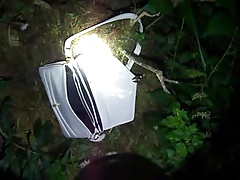 Outdoor purse peeing 2