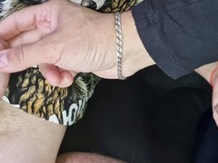 Intense bareback action with hairy gay teen archirusik in public restrooms!