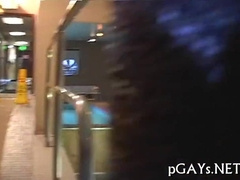 Hairy dude nails a young stud in a wild and steamy session