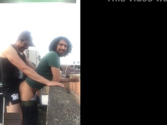 masturbated on the roof