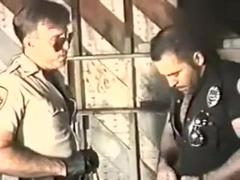 Hairy Cops On The Bar