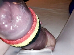 Pumping with cockring on