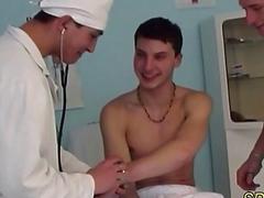 The doctor orders bareback sex for this young patient