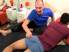 Step dad barebacks his boy