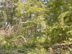 SUPAH Risky Nude Hike with Jizz Flow