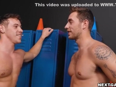 A Hot Fuck Of And With Kyle Fletcher, Carter Woods And Gay Porn