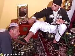 GayArabClub.com - Foot licking session