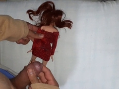 I spunk all over her big ass in red sundress