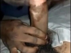 Big Black Cock Blowjob in Car by Crossdresser Amateur6666