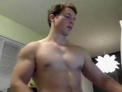 Sporty Lad Shows Off Great Body And Hairy Ass