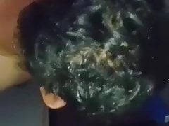 Bathing male hairy male