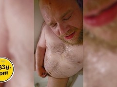 Daddy watersports, chubby piss in ass, german extreme pissing