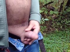 Chubbear Cum Shot outdoor Frolicking on his own Just alone