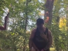 Fucking Sexy Slut in The Woods