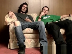 Rasta man sucking on a stoner dudes hard dick