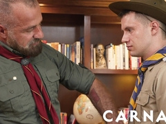 ScoutBoys - Jumpy virgin scout Maxx Monroe very first time finger-tickled