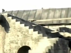 Two Muscled Boyfriends Are Screwing Hard In Doggy St