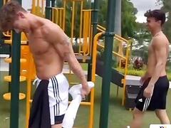 Football boyfriends Alann Melvin