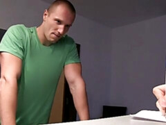 Manly dude with a tight butt gets fucked from behind