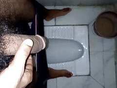 Masturbating with the help of soap