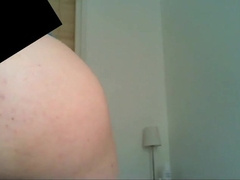 Self Rectal Handballing My Greased Up & Spread Crevice