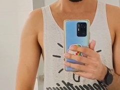 Toilet cruising caught, public bathroom, public toilet cruising cum