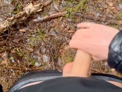 So forest running leads to big orgasm