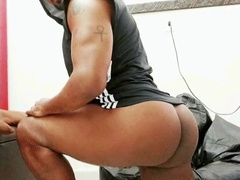 TRANSFERRED GAY-FOR-PAY RAIL MY SUCCULENT BOOTY ON THE OFFICE FLOOR