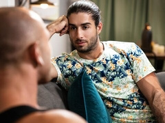 Bald bottom Leon Lewis drilled by Diego Sans