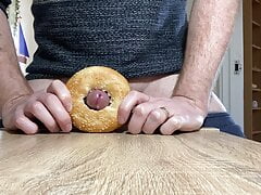 Daddy Cums In Bagel wish it was a tight ass!!
